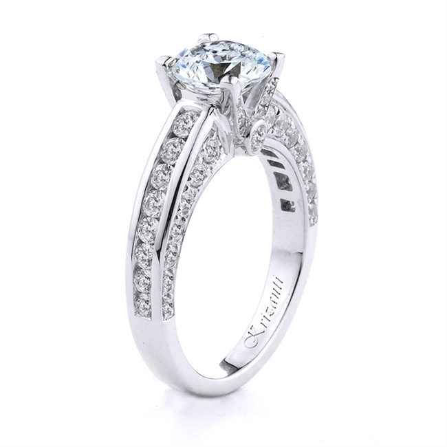18KT.W ENGAGMENT RING 0.85CT