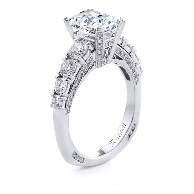 18KT.W ENGAGEMENT RING 1.14CT